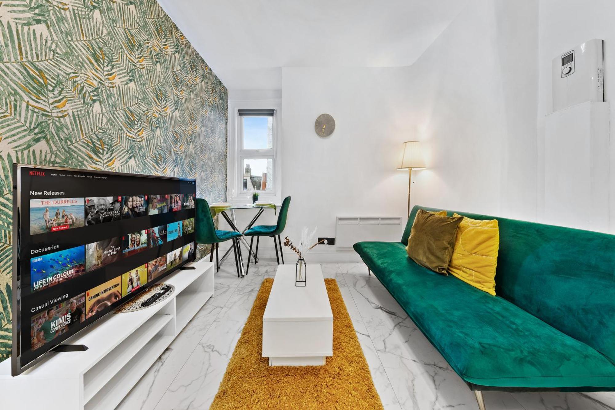 Modern One Bedroom Flat - Sleeps 3 - Near Zoo, Regent's Park, Camden Market - Nw3 Finchley Road Appartamento