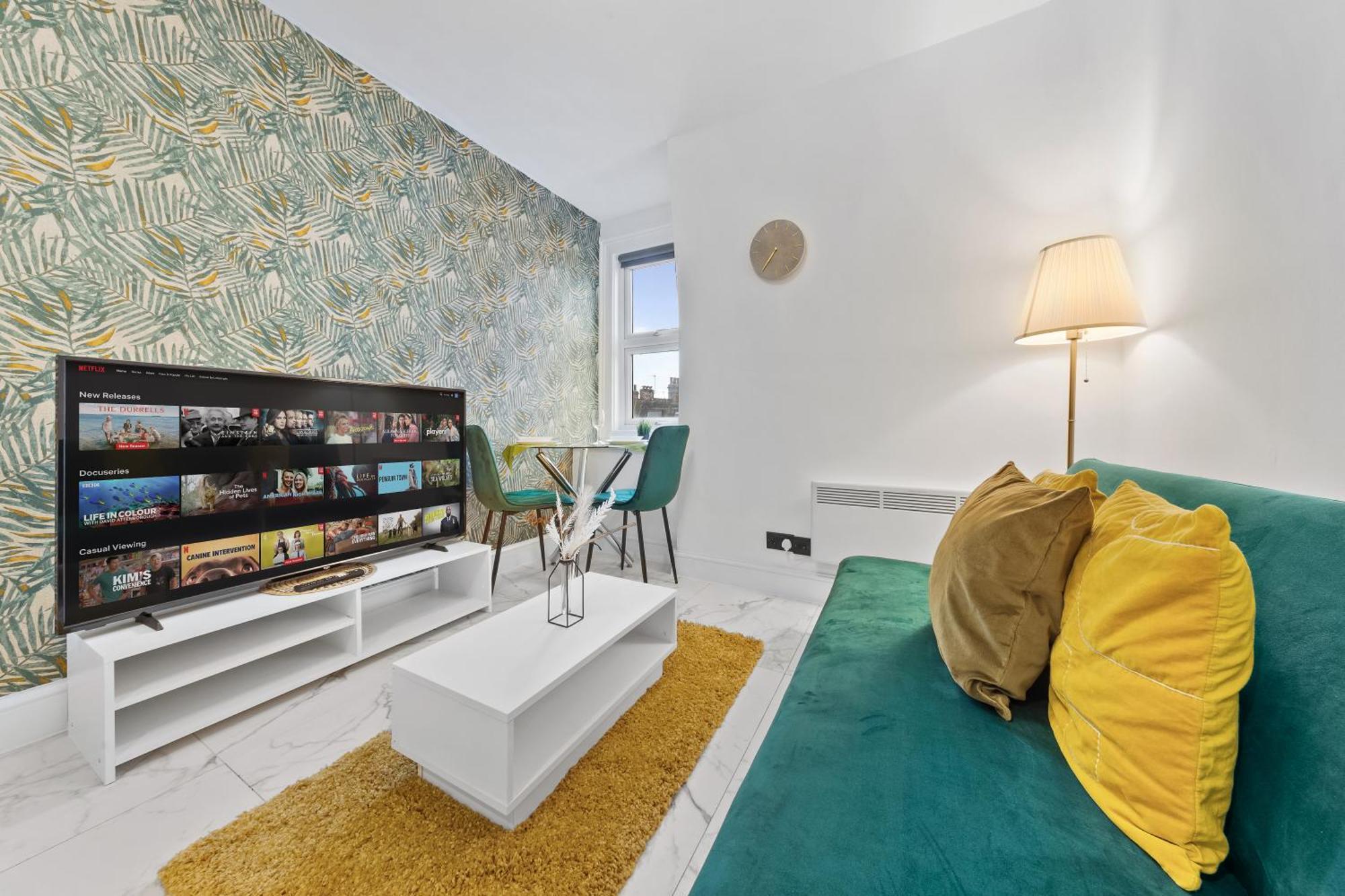 Modern One Bedroom Flat - Sleeps 3 - Near Zoo, Regent's Park, Camden Market - Nw3 Finchley Road * Londra